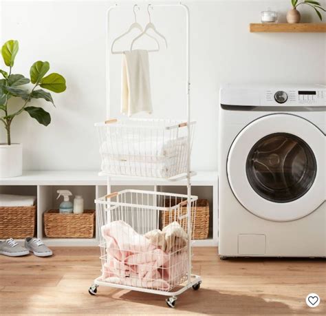 metal box in laundry closet|brightroom metal laundry station.